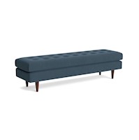 Banqueta Eliot Fabiani Home azul cobalto